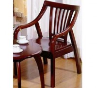 Деревянный стул кофейный F21-9